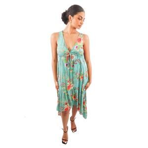 Love Stitch hi-low floral dress NWT